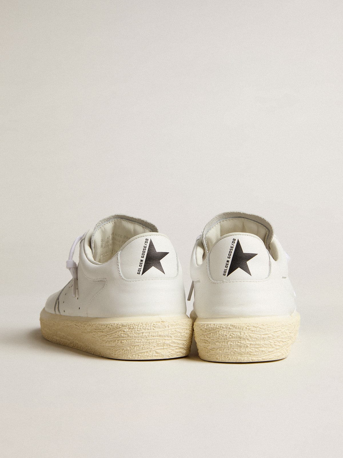 Women's Tenth Star in white leather - Golden Goose Women