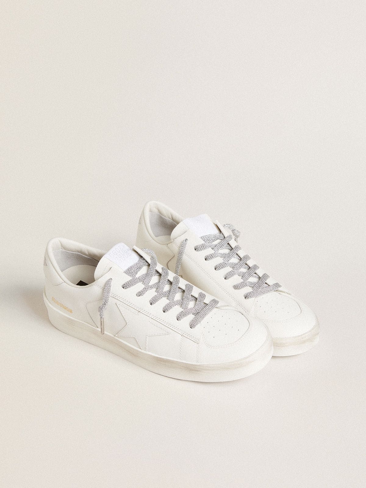 Silver lurex laces - Golden Goose Women|Men