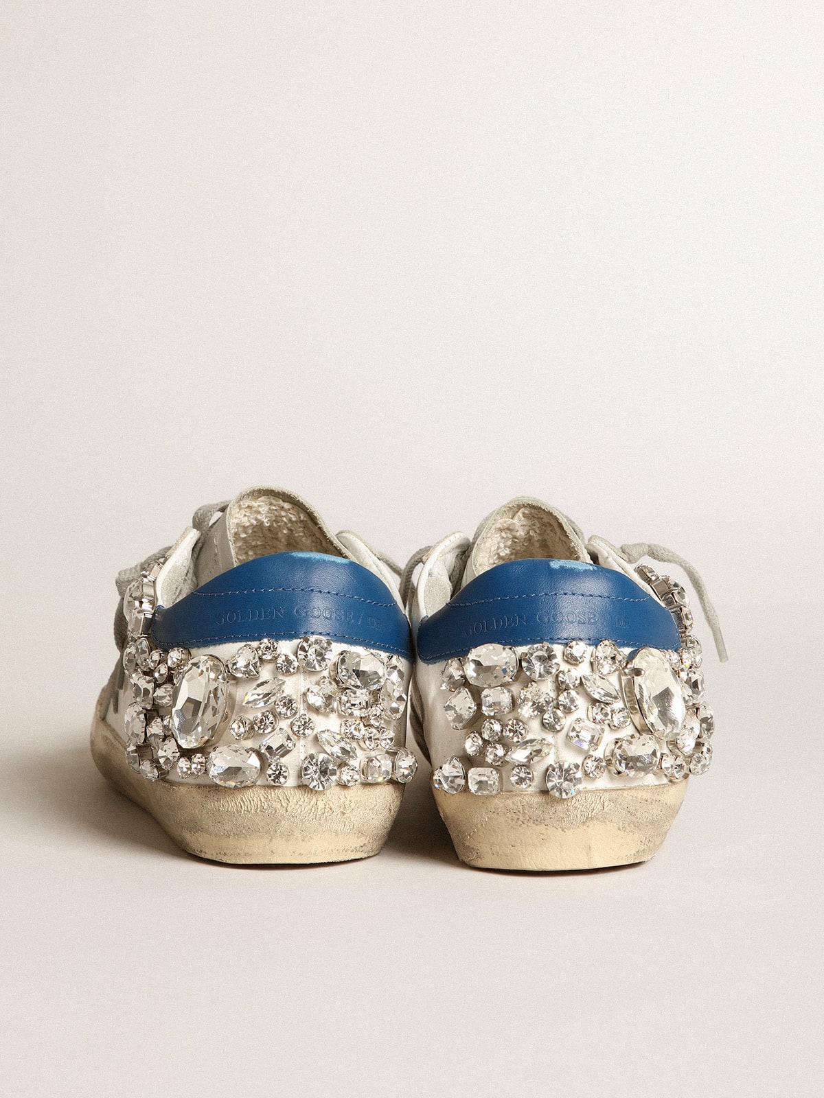 Women's Rhinestones Sneaker Super-Star | Golden Goose - Golden Goose Women