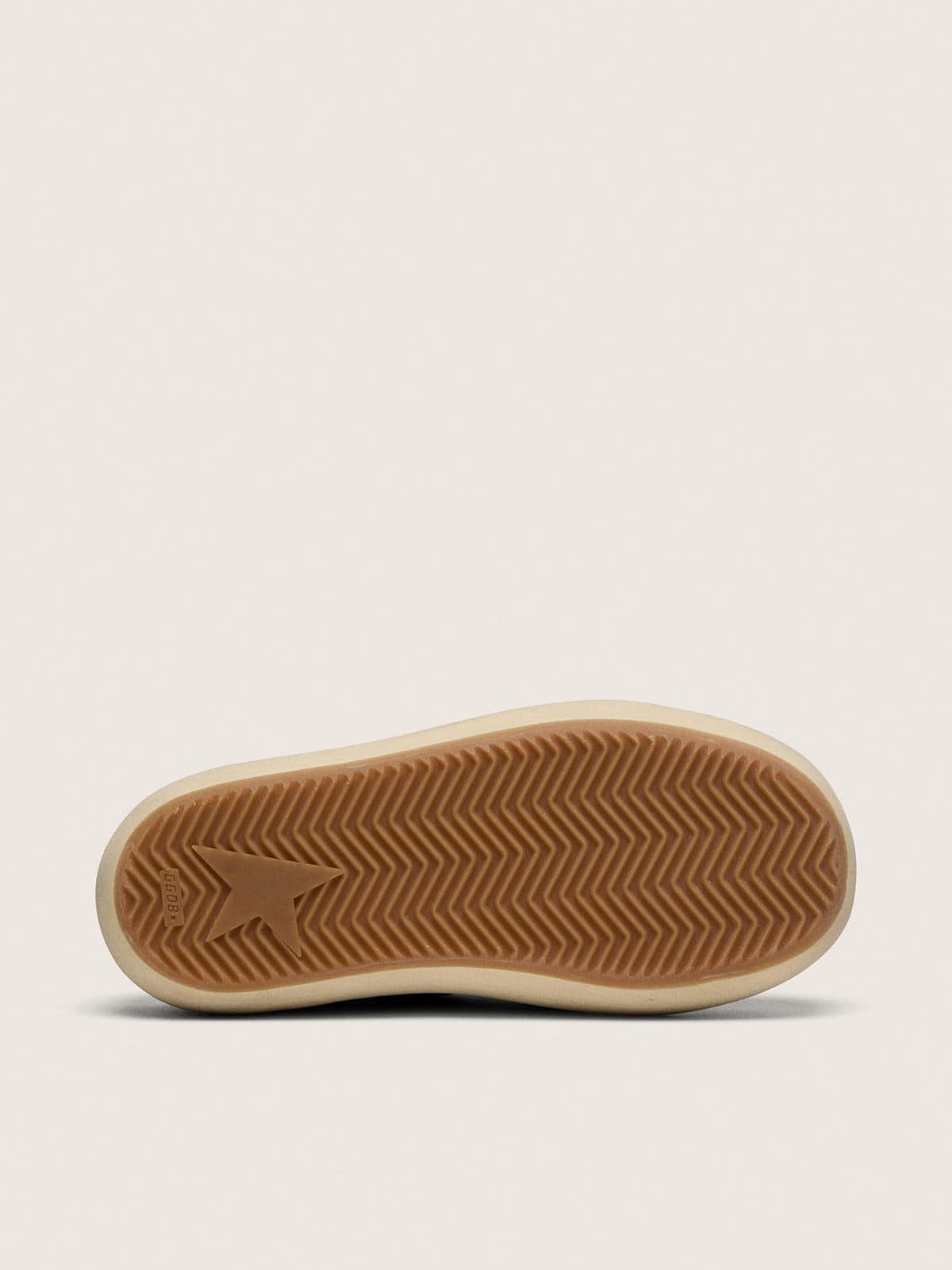 Women's Space-Star Sabots with leather star and shearling lining - Golden Goose Women
