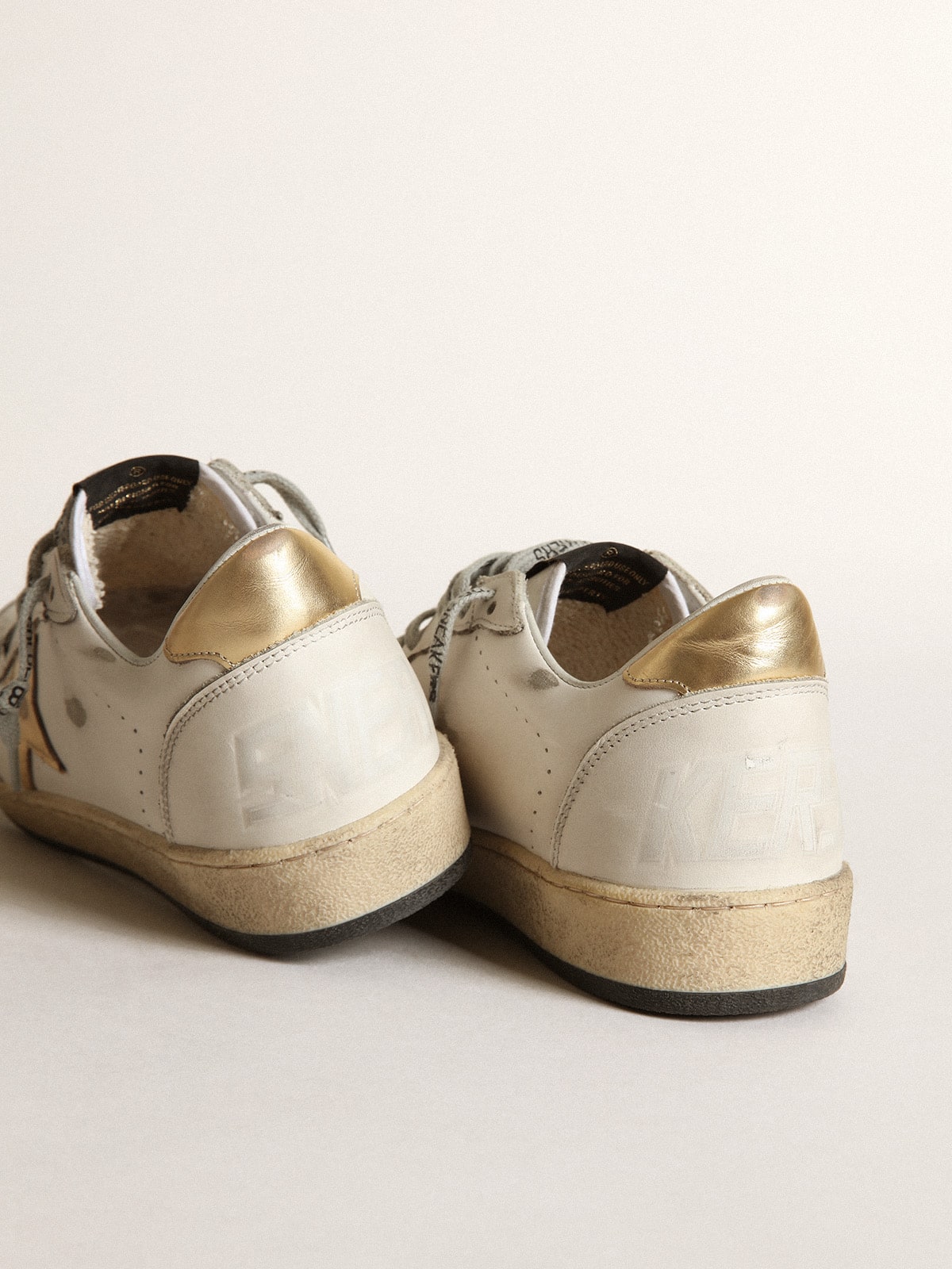Women's Ball Star with gold star and heel tab - Golden Goose Women