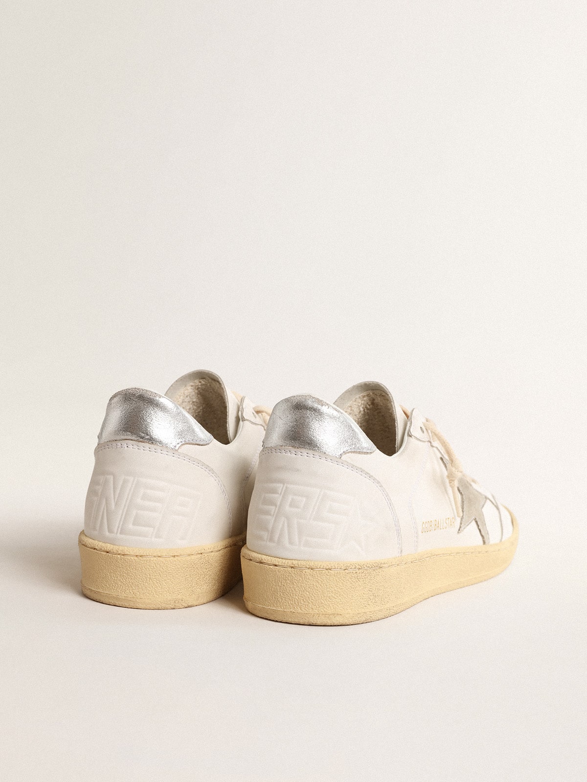 Ball Star with suede star and metallic leather heel tab - Golden Goose Women
