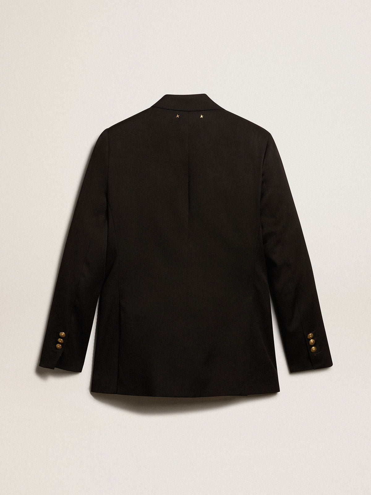 Women’s black double-breasted blazer - Golden Goose Women