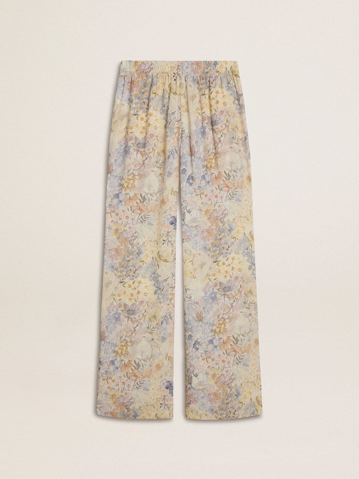 Women's multicolor joggers with floral print - Golden Goose Women