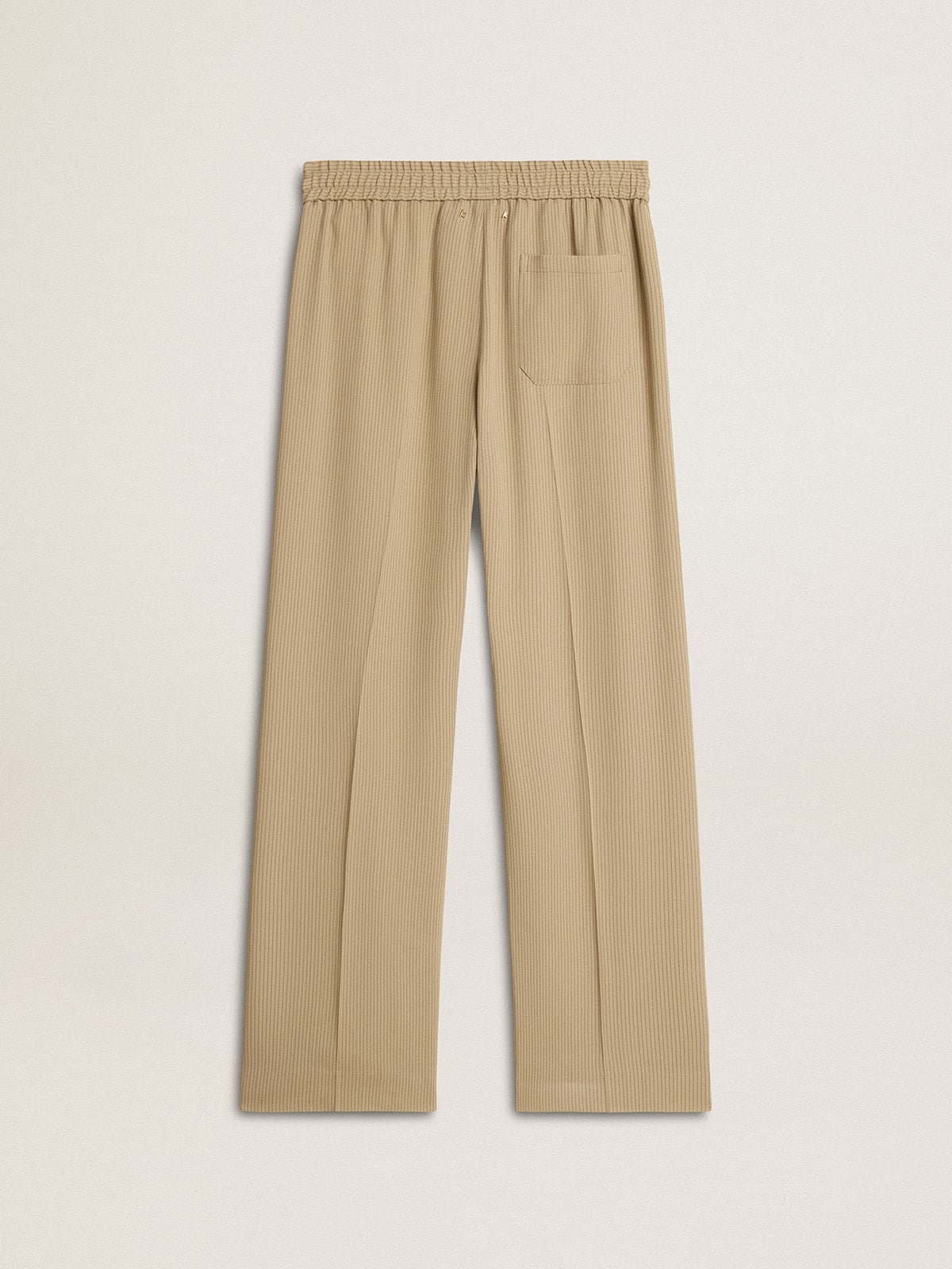 Women's travertine-colored joggers - Golden Goose Women