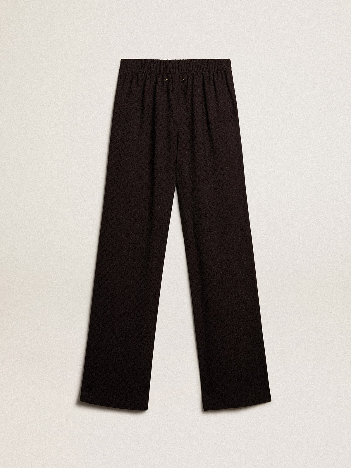 Women’s black viscose joggers - Golden Goose Women
