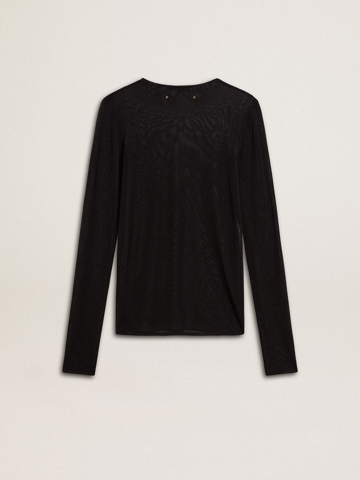 Women's black crew neck t-shirt - Golden Goose Women