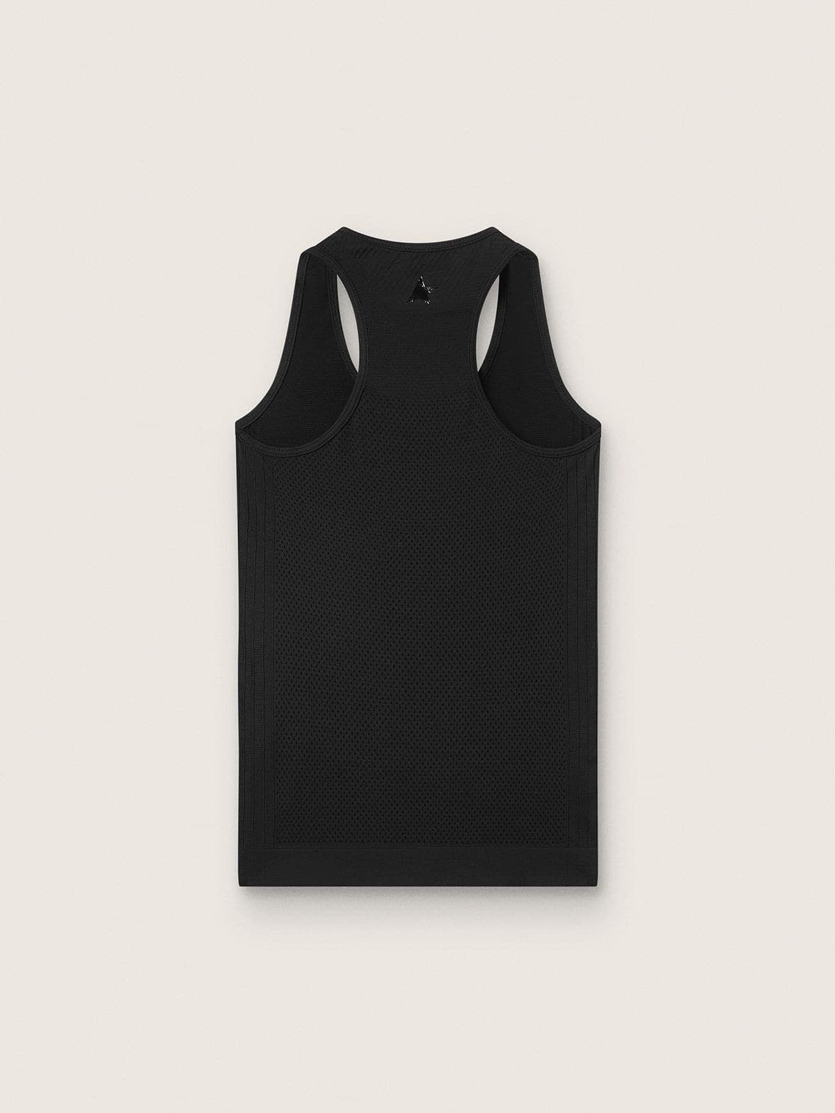 Women's black sports tank top - Golden Goose Women