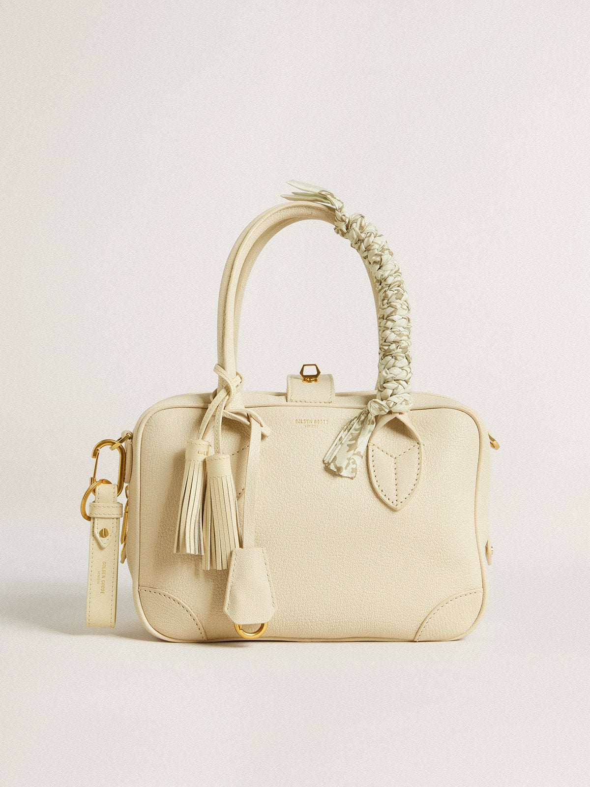 Worn white keyring - Golden Goose Women