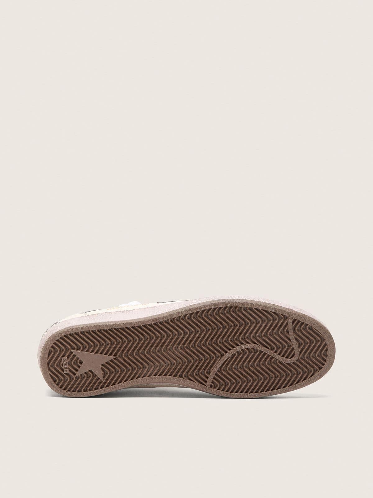 Men's Ball Star LTD in nappa leather with metallic bio-based star and inserts - Golden Goose Men