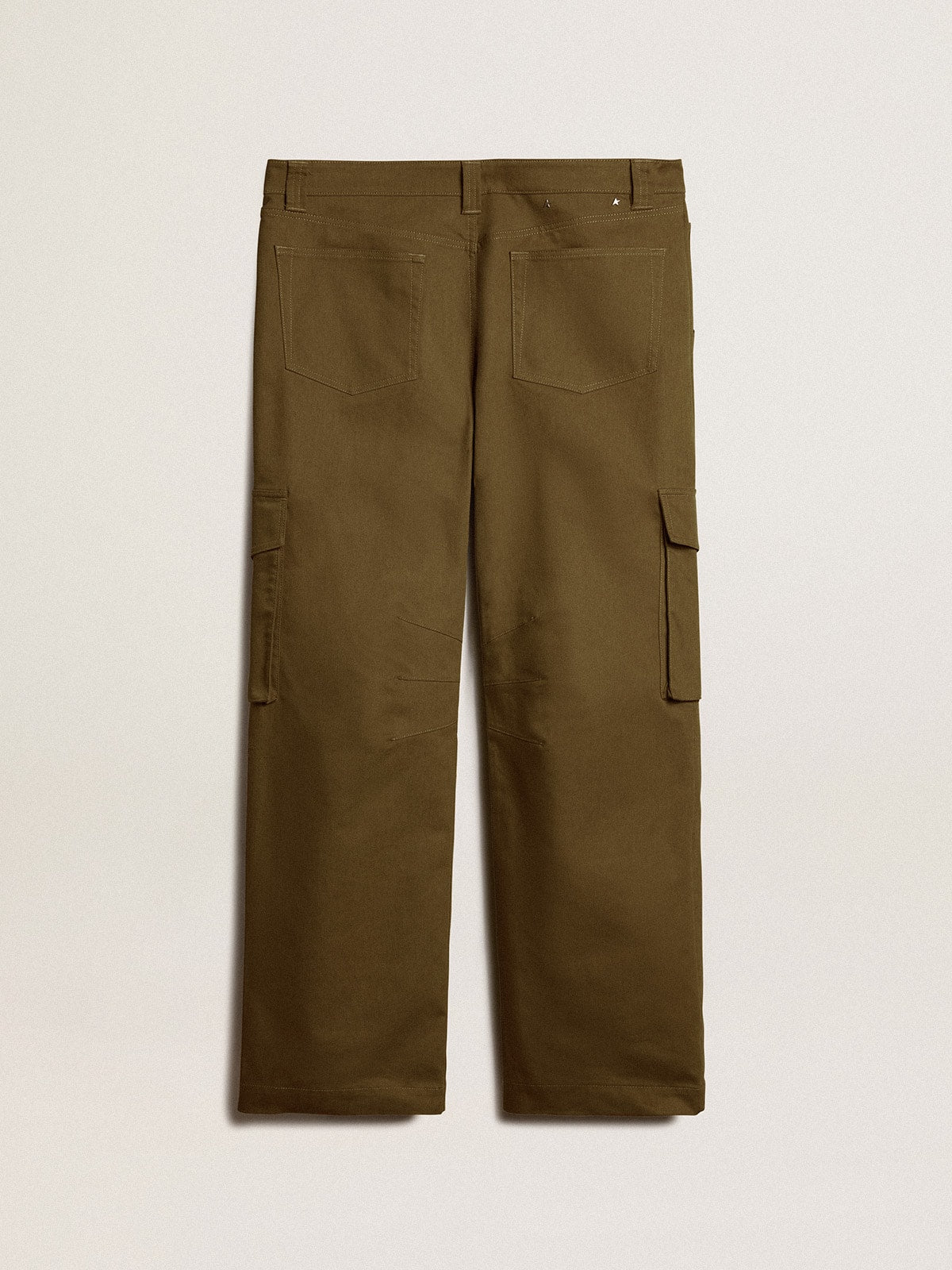 Olive green cargo pants - Golden Goose Men