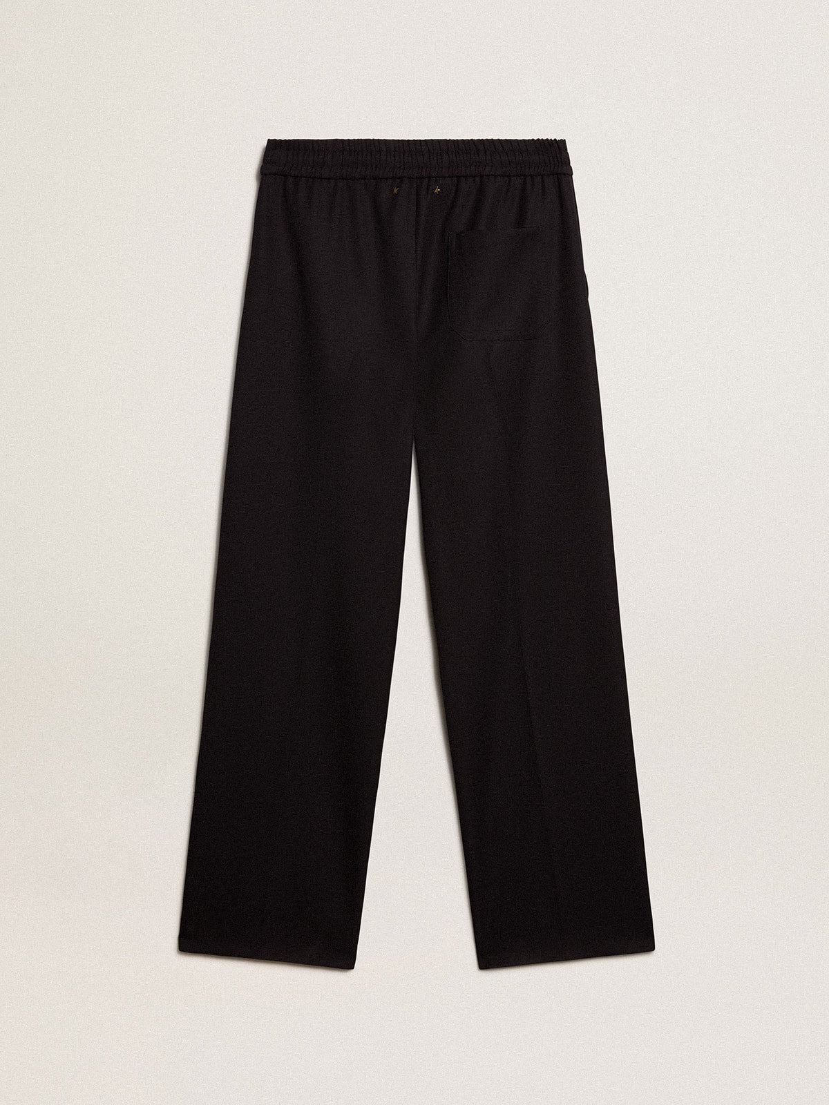 Men’s joggers in dark blue wool - Golden Goose Men