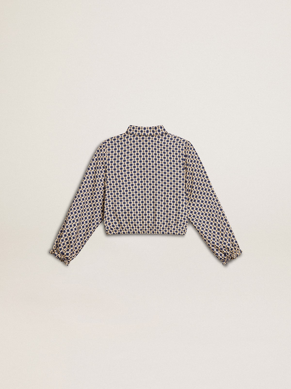 Girls' polo shirt with geometric print - Golden Goose Kids