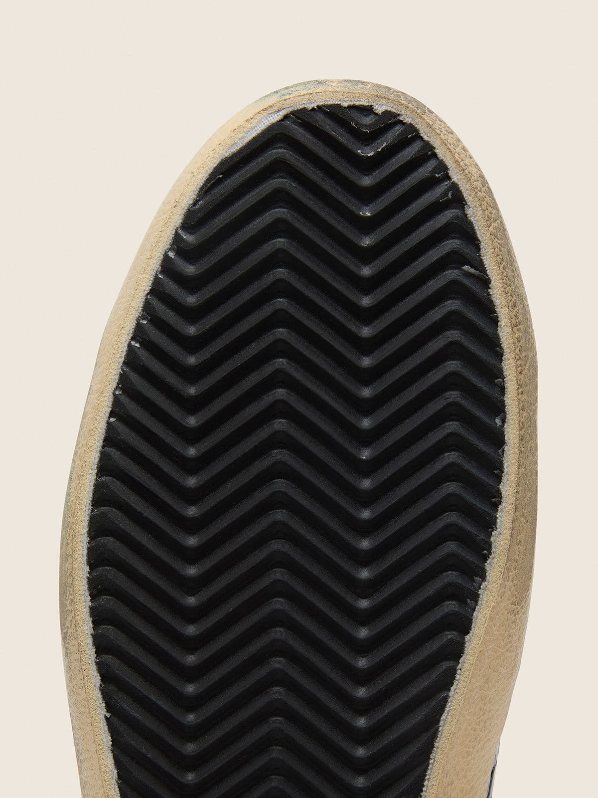 Women's Super-Star LTD in black croc-print leather with black suede star and heel tab - Golden Goose Women