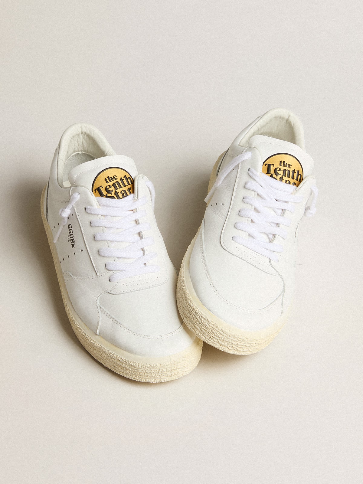 Women's Tenth Star in white leather - Golden Goose Women