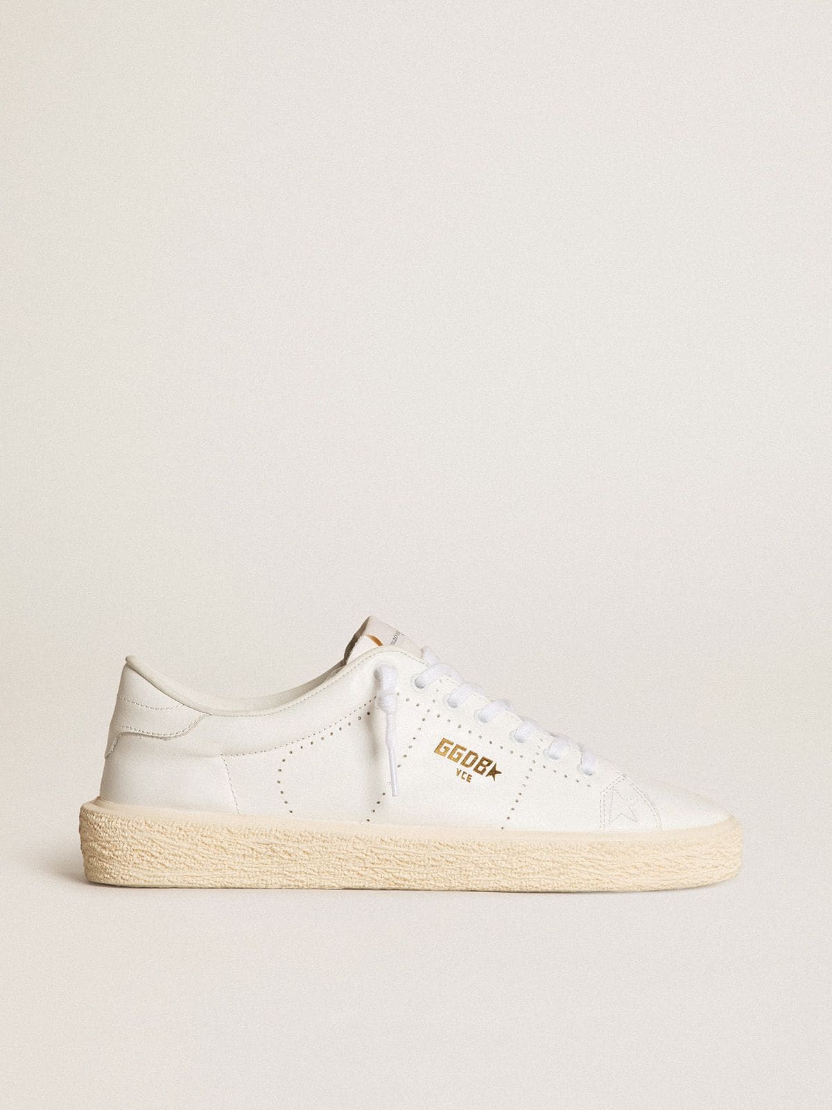 Women’s Tennis in white leather - Golden Goose Women