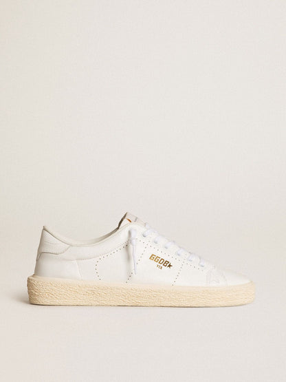 Women’s Tennis in white leather - Golden Goose Women
