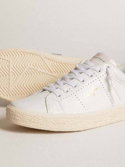 Women’s Tennis in white leather - Golden Goose Women