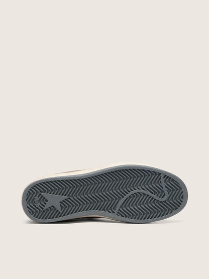 Women's Ball Star in lavender suede with silver glitter star and laminated leather heel tab - Golden Goose Women