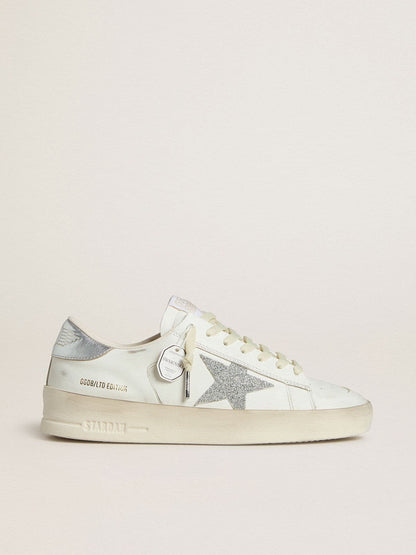 Women’s Stardan LTD with Swarovski crystal star and metallic leather heel tab - Golden Goose Women