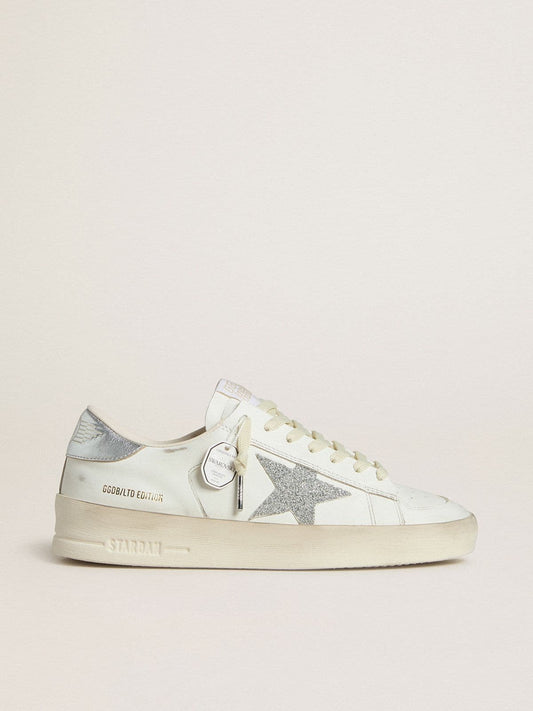 Women’s Stardan LTD with Swarovski crystal star and metallic leather heel tab - Golden Goose Women