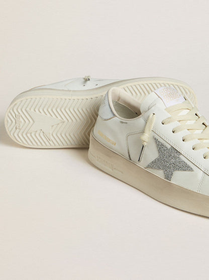 Women’s Stardan LTD with Swarovski crystal star and metallic leather heel tab - Golden Goose Women