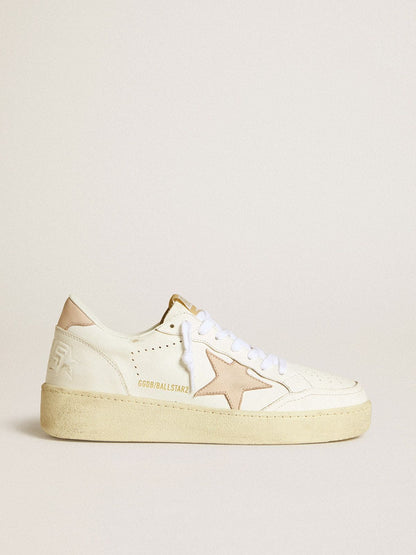 Women's Ball Star with pink nubuck star and heel tab - Golden Goose Women