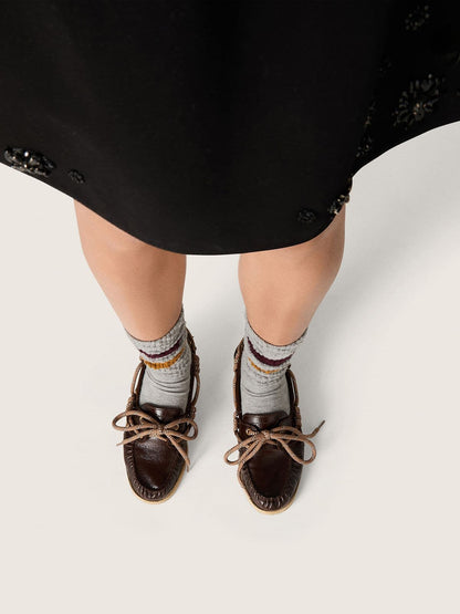 Women's Cruise loafer in glossy dark brown leather - Golden Goose Women