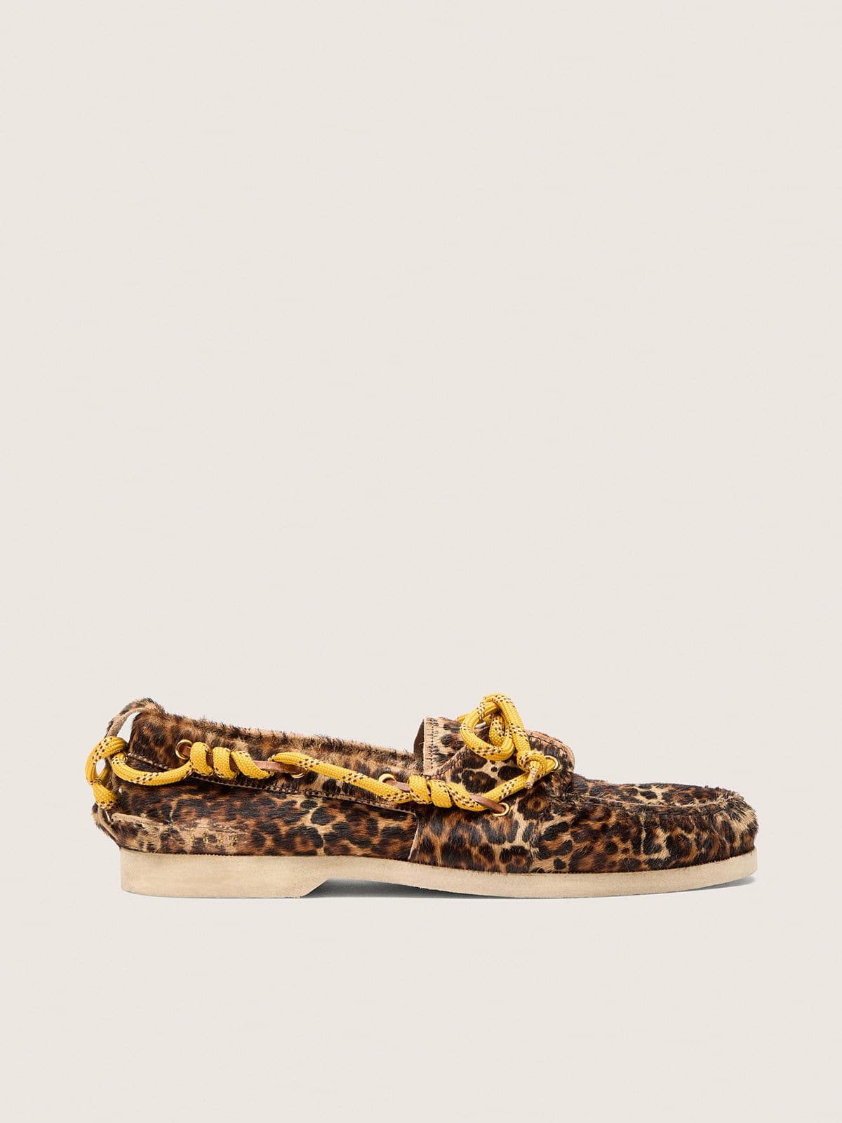 Women's Cruise loafer in leopard-print pony skin - Golden Goose Women