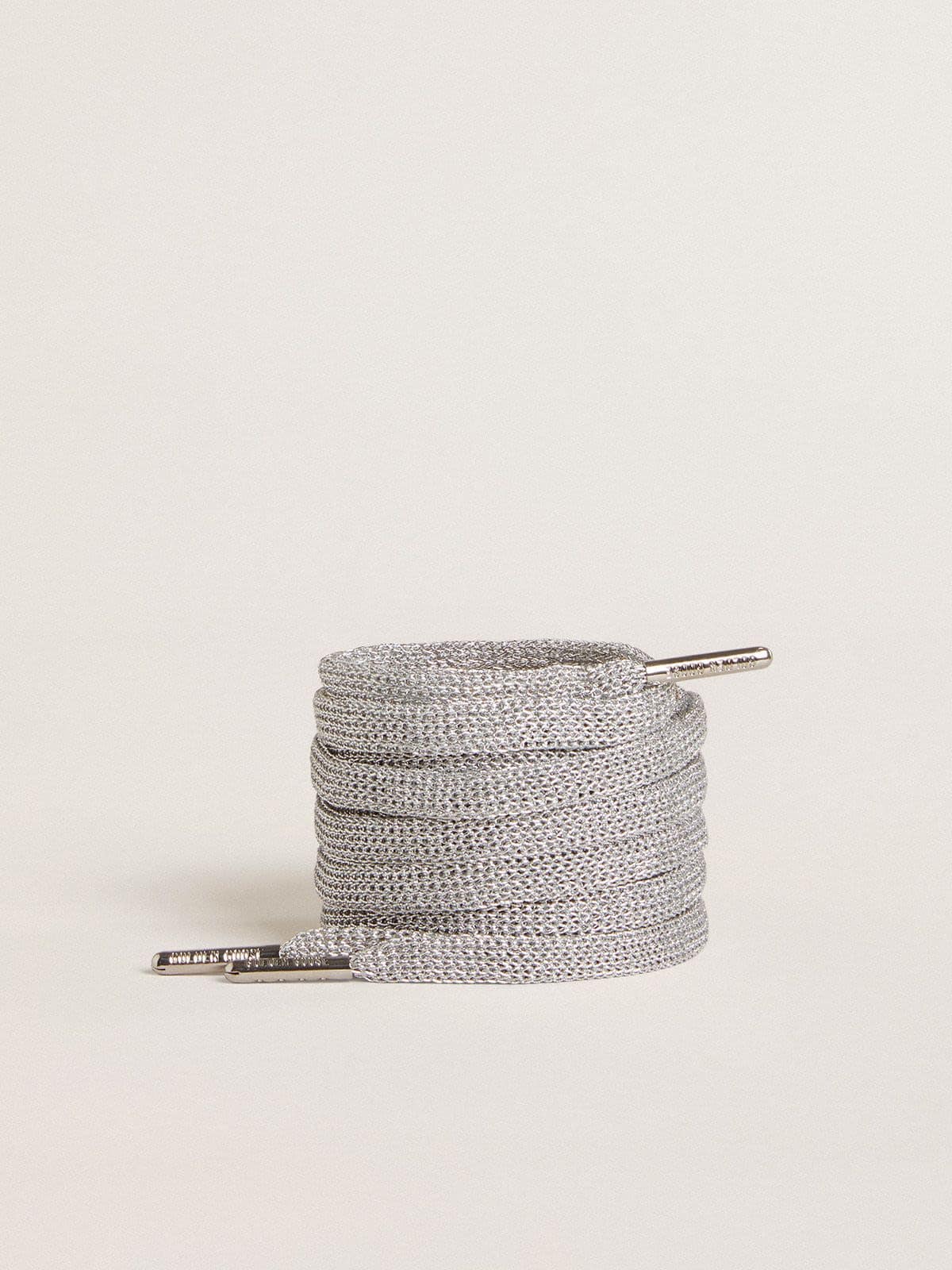 Silver lurex laces - Golden Goose Women|Men