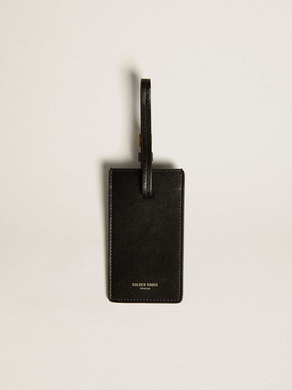 Black luggage tag - Golden Goose Women