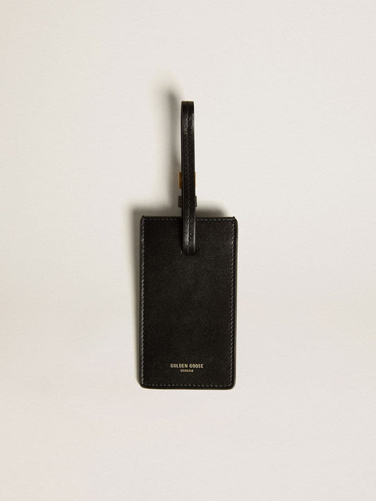 Black luggage tag - Golden Goose Women