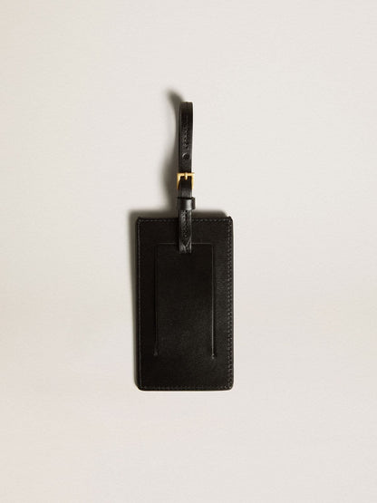 Black luggage tag - Golden Goose Women