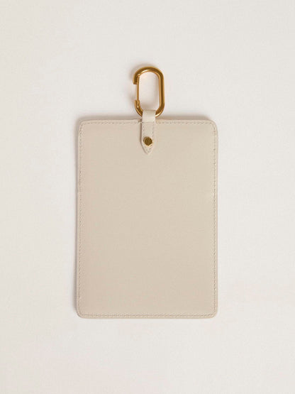 Worn white document holder - Golden Goose Women