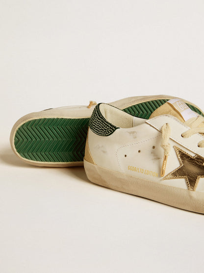 Women’s Super-Star LTD with leather star and Swarovski crystals heel tab - Golden Goose Women