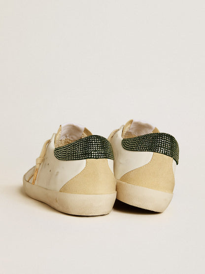Women’s Super-Star LTD with leather star and Swarovski crystals heel tab - Golden Goose Women