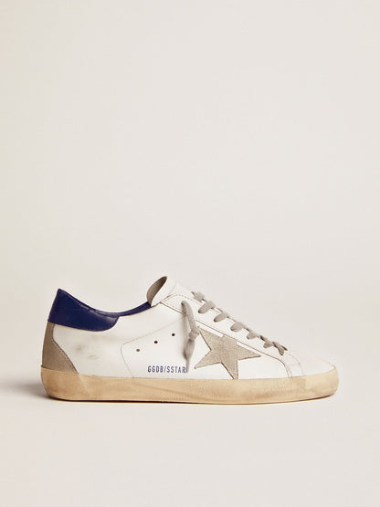 Women's blue and white Super-Star sneakers | Golden Goose - Golden Goose Women