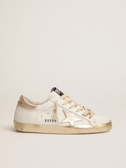 Women’s Super-Star sneakers with gold foxing | Golden Goose - Golden Goose Women