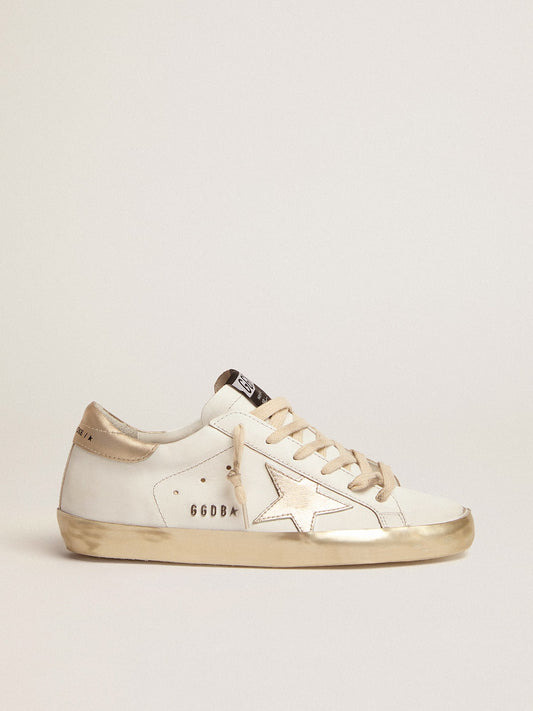 Women’s Super-Star sneakers with gold foxing | Golden Goose - Golden Goose Women