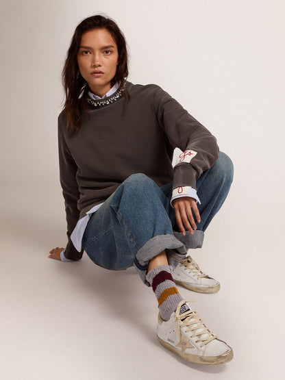 Women’s Super-Star sneakers with gold foxing | Golden Goose - Golden Goose Women