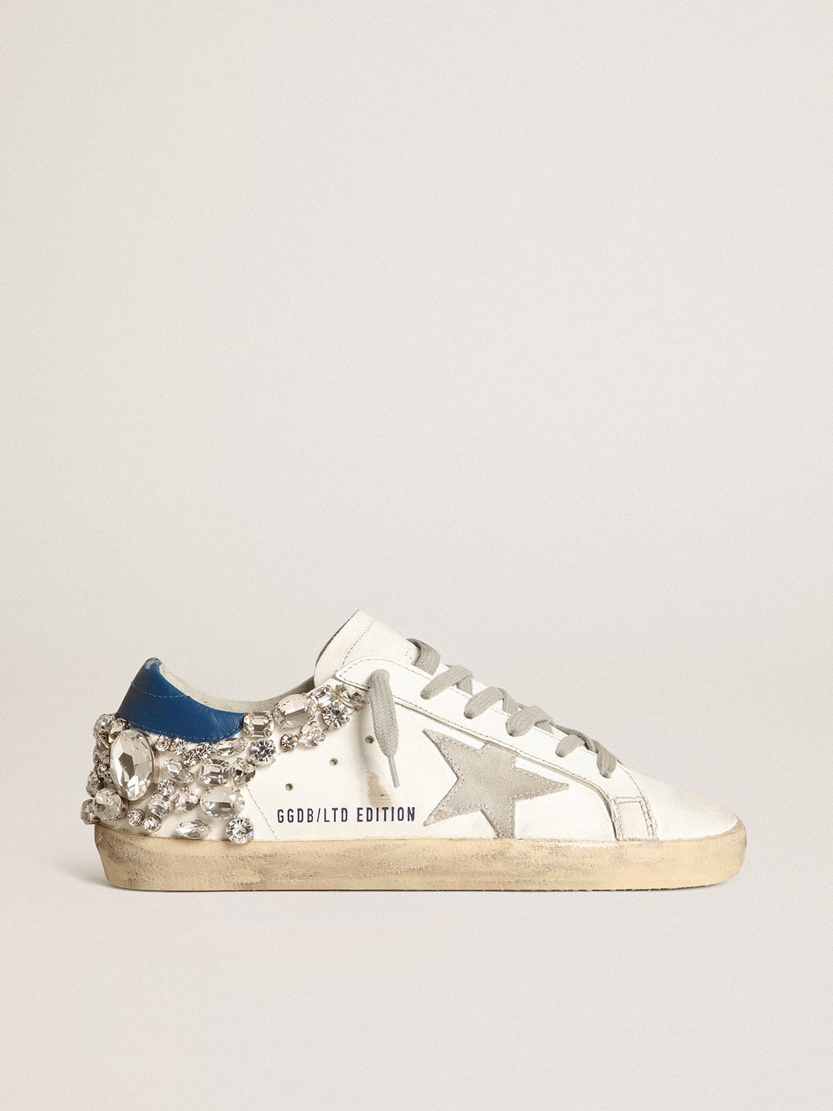 Women's Rhinestones Sneaker Super-Star | Golden Goose - Golden Goose Women