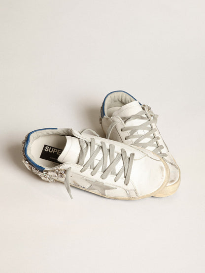 Women's Rhinestones Sneaker Super-Star | Golden Goose - Golden Goose Women