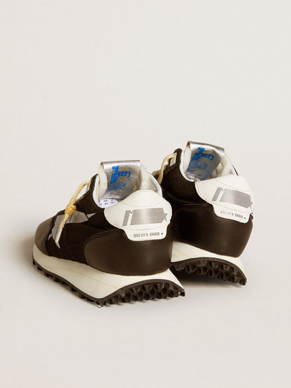 Women’s Marathon with black nylon upper and white star - Golden Goose Women
