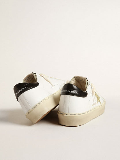 Hi Star with Swarovski crystal star and black heel tab - Golden Goose Women