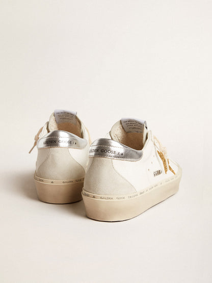 Hi Star with Swarovski crystal star and silver leather heel tab - Golden Goose Women