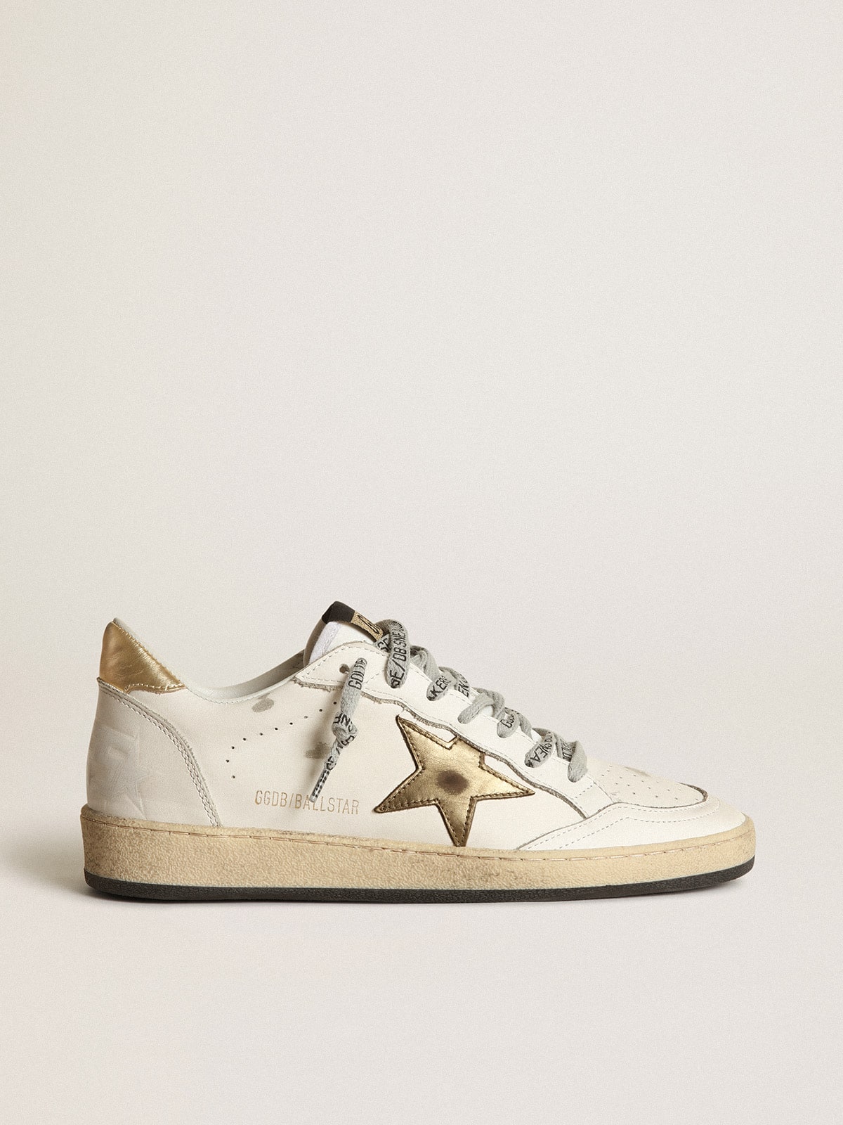 Women's Ball Star with gold star and heel tab - Golden Goose Women