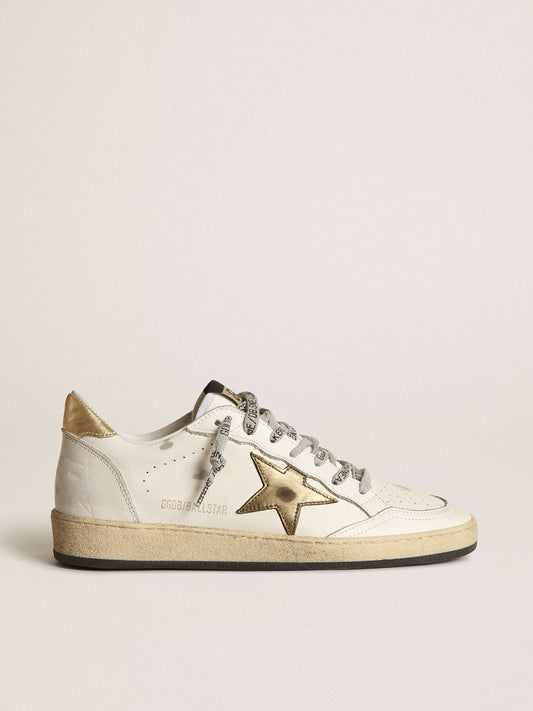 Women's Ball Star with gold star and heel tab - Golden Goose Women