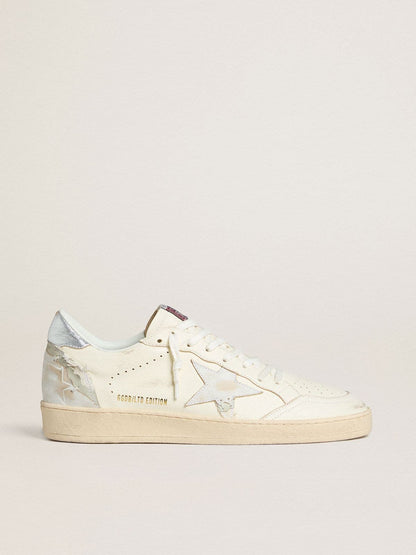 Women’s Ball Star LTD with patchwork star and metallic leather heel tab - Golden Goose Women