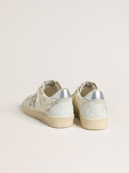 Women’s Ball Star LTD with patchwork star and metallic leather heel tab - Golden Goose Women