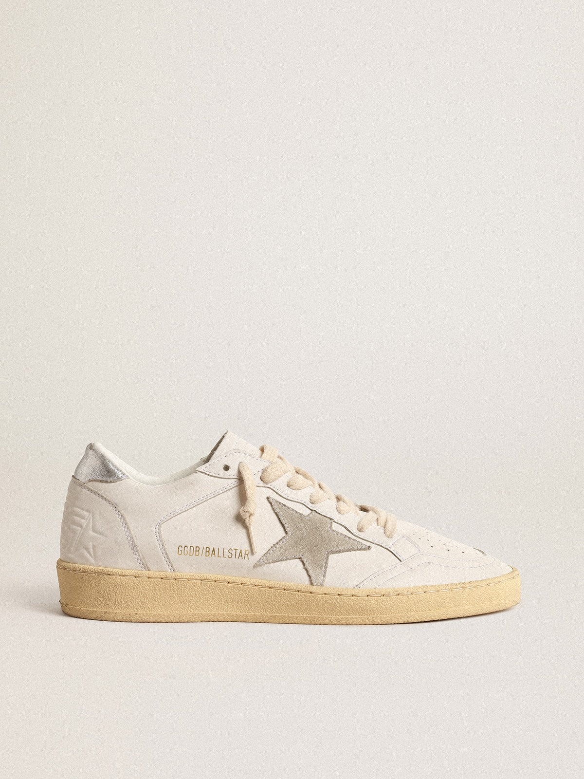 Ball Star with suede star and metallic leather heel tab - Golden Goose Women